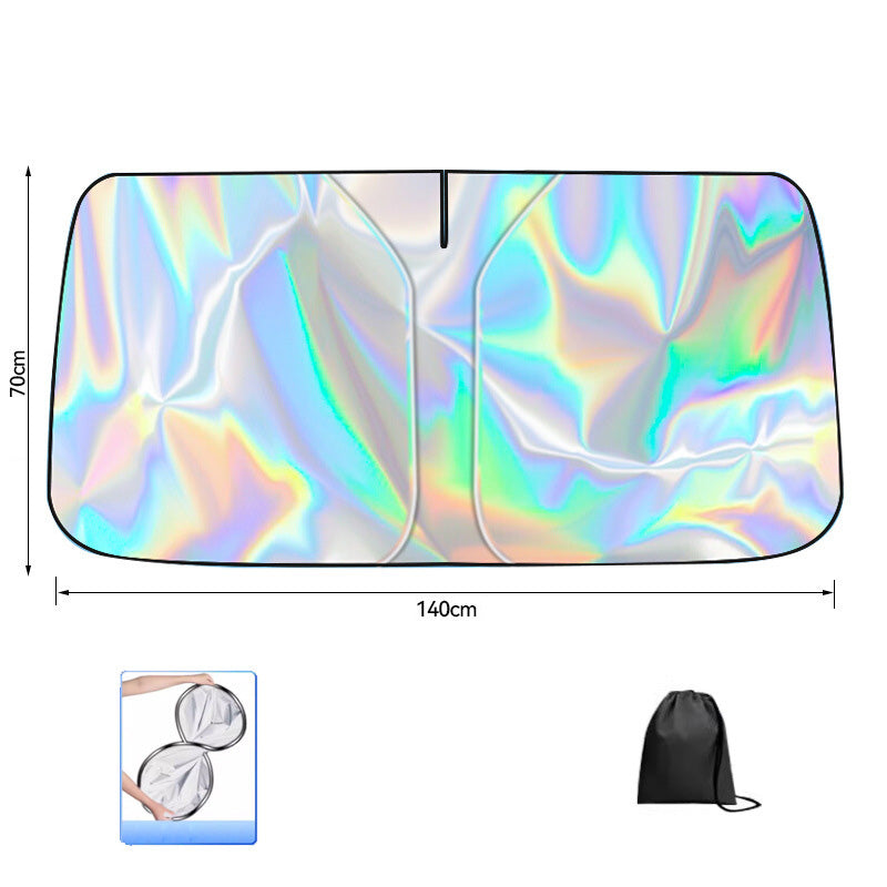 Universal Foldable Windshield Sun Shade