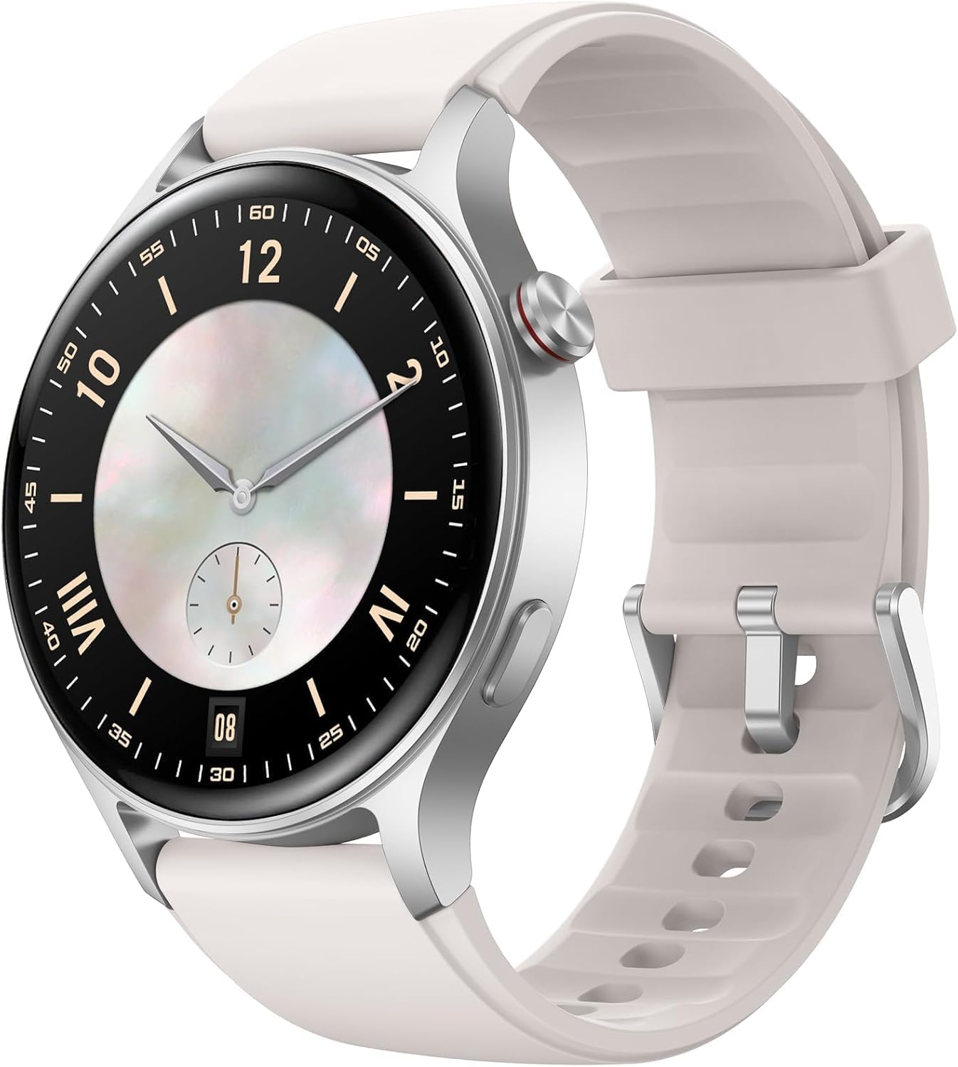 Women Smart Watch: 1.3" AMOLED CallAnswer, Heart Rate/SpO2, 3ATMWaterproof, Sleep Tracker