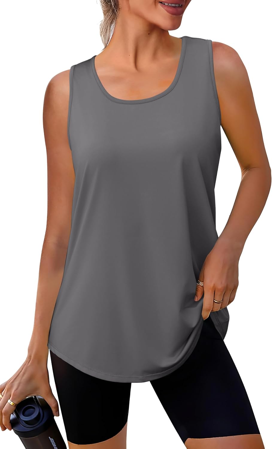 Women Summer Athletic Tank Tops Sleeveless Shirts Beach Lightweight Gym Clothes
