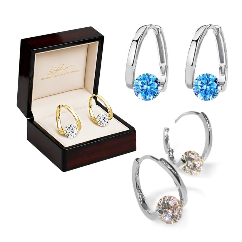 Stylish and luxurious earrings