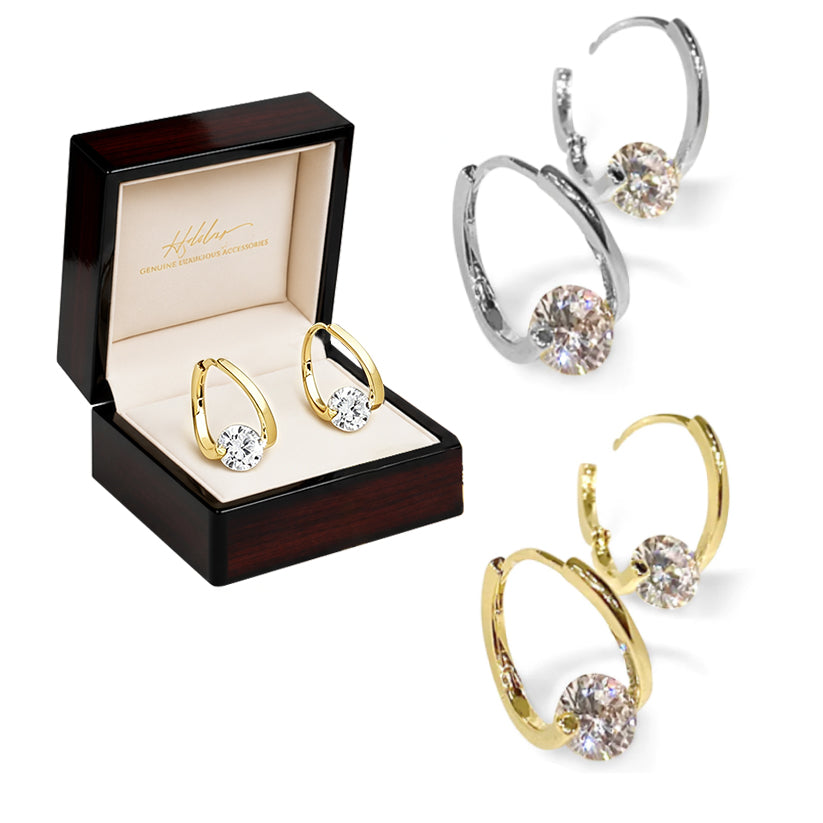 Stylish and luxurious earrings