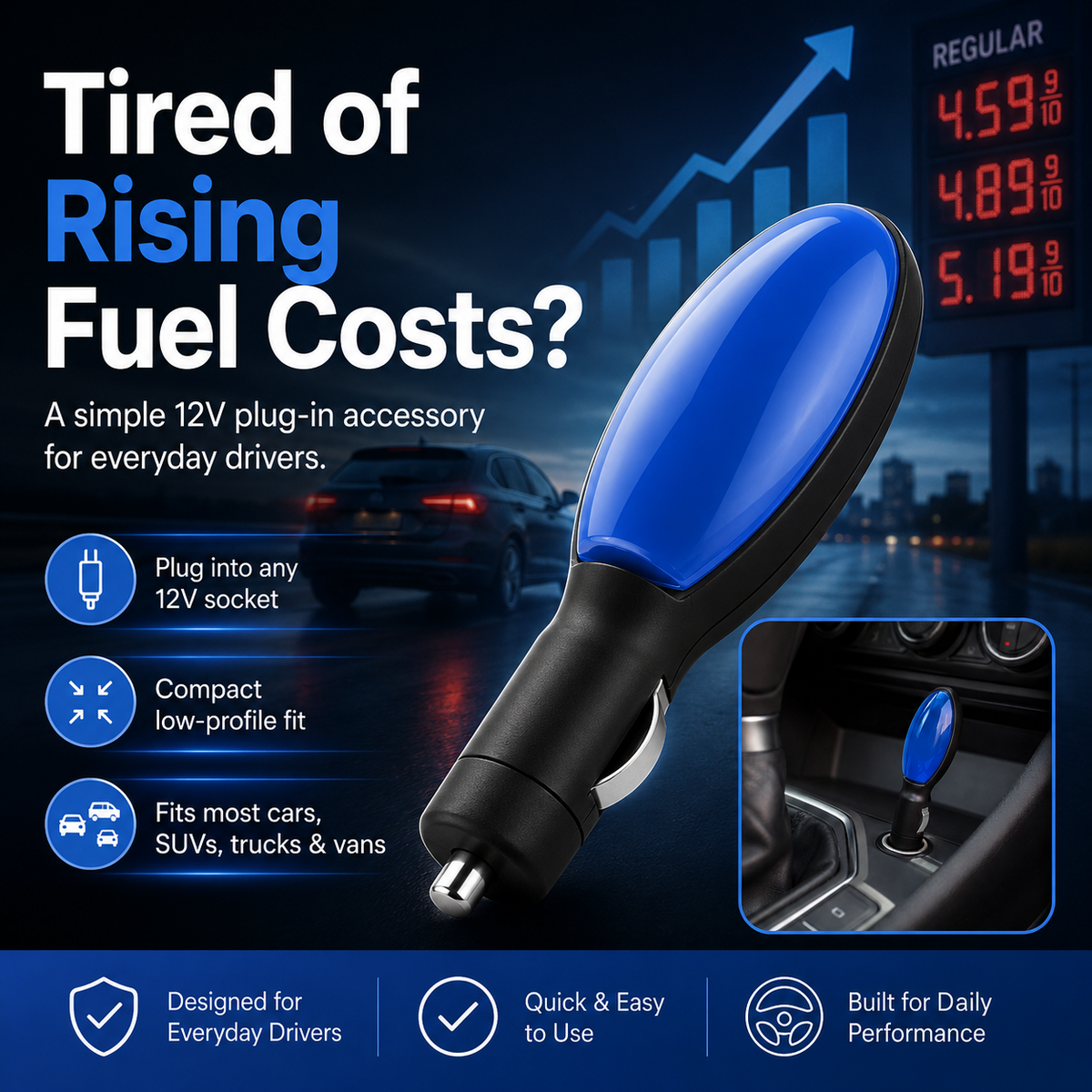 🔥Plug-And-Play Driving Plug-In: Improve Fuel Efficiency