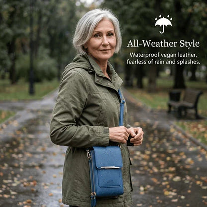 2026 Trendy Minimalist Elegant Women's Touchscreen Crossbody Phone Wallet