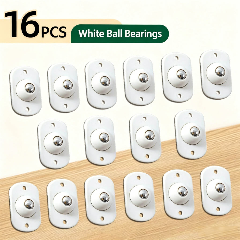 🔄 360 Degree Rotation Self Adhesive Mini Caster Wheels