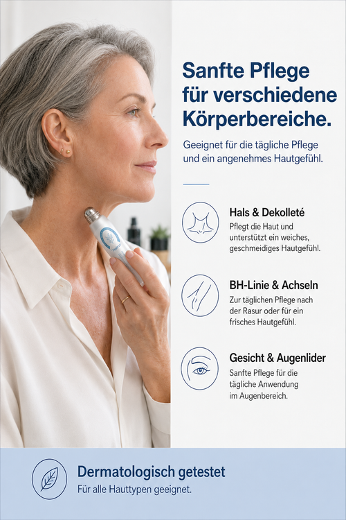 Sanfter Hautpflege-Roll-on