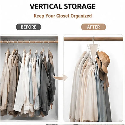 👕Multifunctional Triangle Closet Organizer