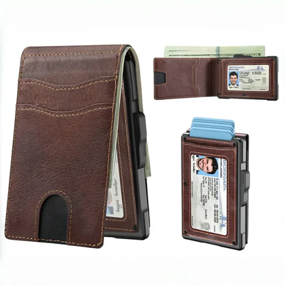 Men’s Minimalist Pop-Up Wallet