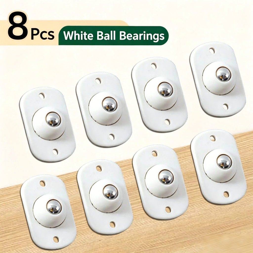 🔄 360 Degree Rotation Self Adhesive Mini Caster Wheels
