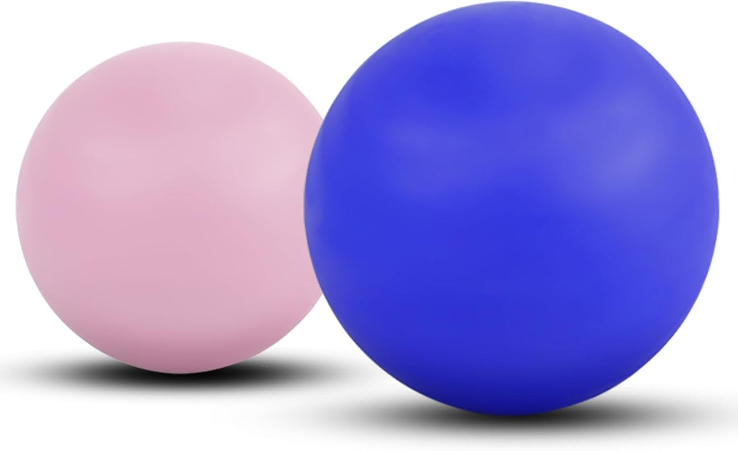 Massage Lacrosse Ball for Sore Muscles, Shoulders, Neck, Back, Foot, Body, Deep Tissue, Trigger Point, Muscle Knots, Yoga and Myofascial Release (Blue)
