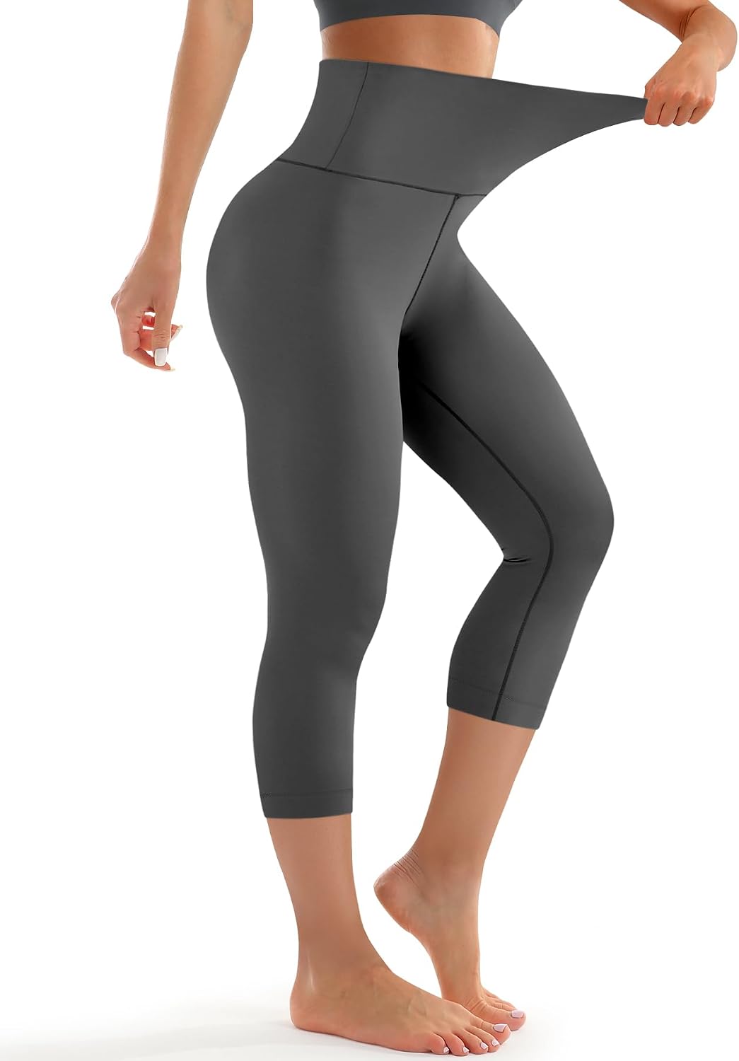 Leggings for Women - High Waisted Full Length Buttery Soft Yoga Pants for Workout Athletic Daily