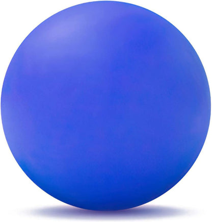 Massage Lacrosse Ball for Sore Muscles, Shoulders, Neck, Back, Foot, Body, Deep Tissue, Trigger Point, Muscle Knots, Yoga and Myofascial Release (Blue)