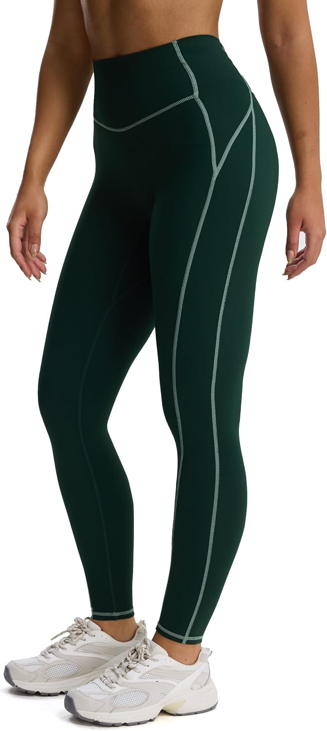 Workout Leggings for Women High Waisted Lexi Lined Exercise Athletic Gym Fitness Yoga Pants 26"