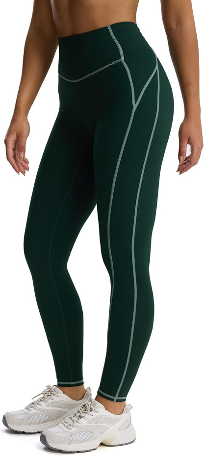 Workout Leggings for Women High Waisted Lexi Lined Exercise Athletic Gym Fitness Yoga Pants 26"