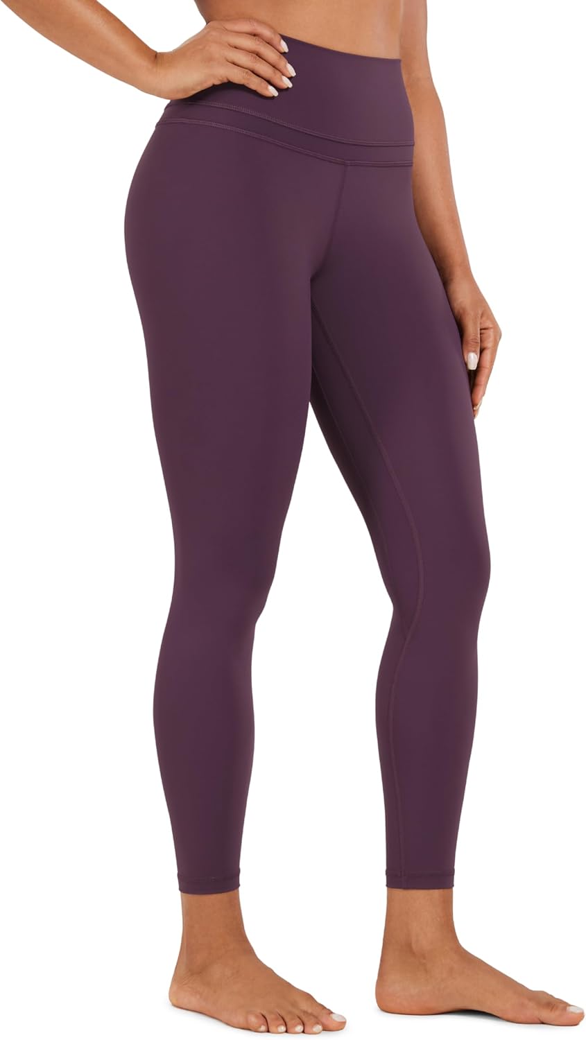 Workout Leggings 25'' - High Waist Yoga Training Tight Womens Pants