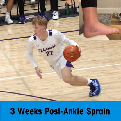 Ankle Sprain Recovery Patches – Helps Speed Up Ankle Sprain Healing & Reduce Swelling Fast | High-Potency Arnica Gel Relief Patch | 5 Patches