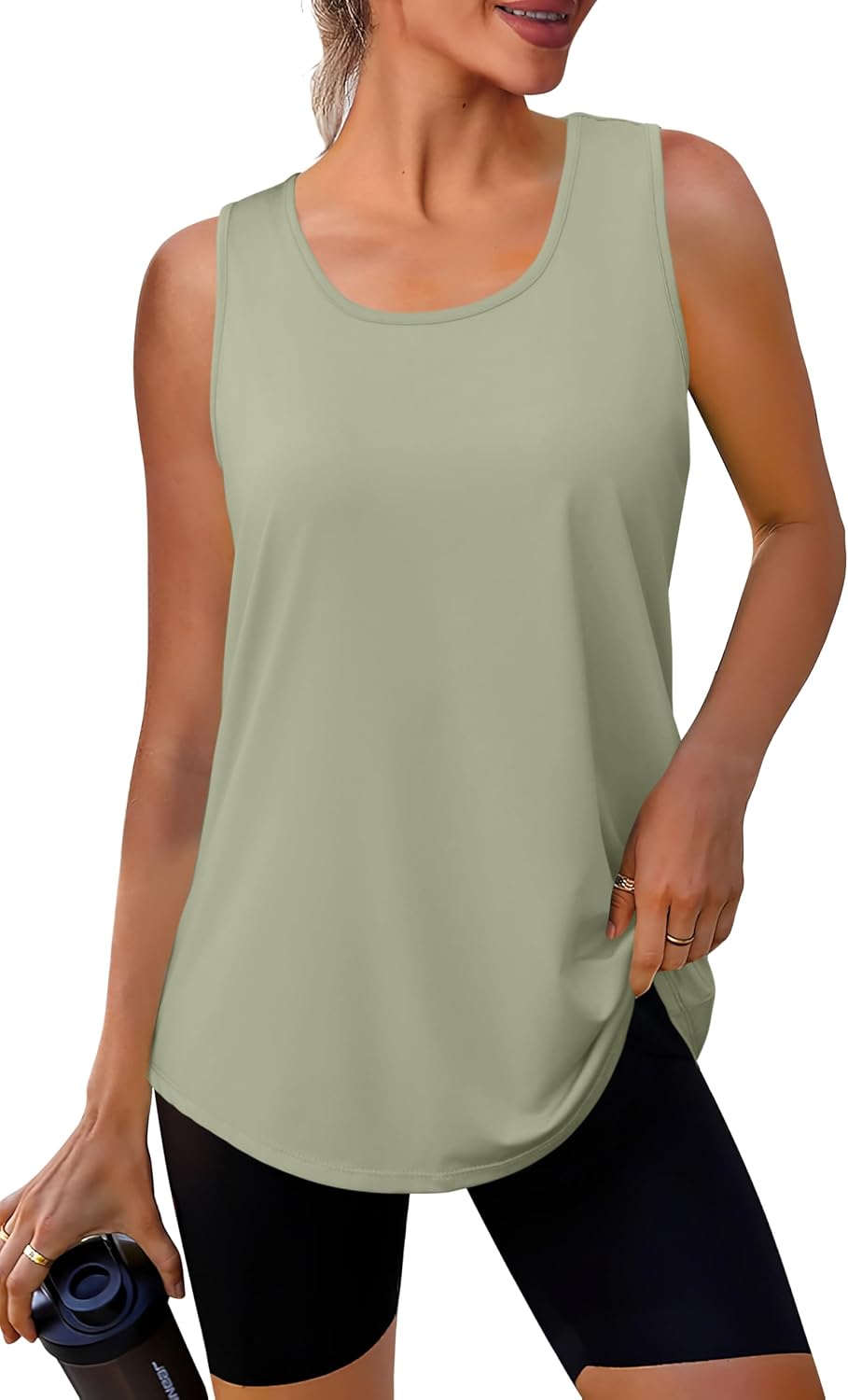 Women Summer Athletic Tank Tops Sleeveless Shirts Beach Lightweight Gym Clothes