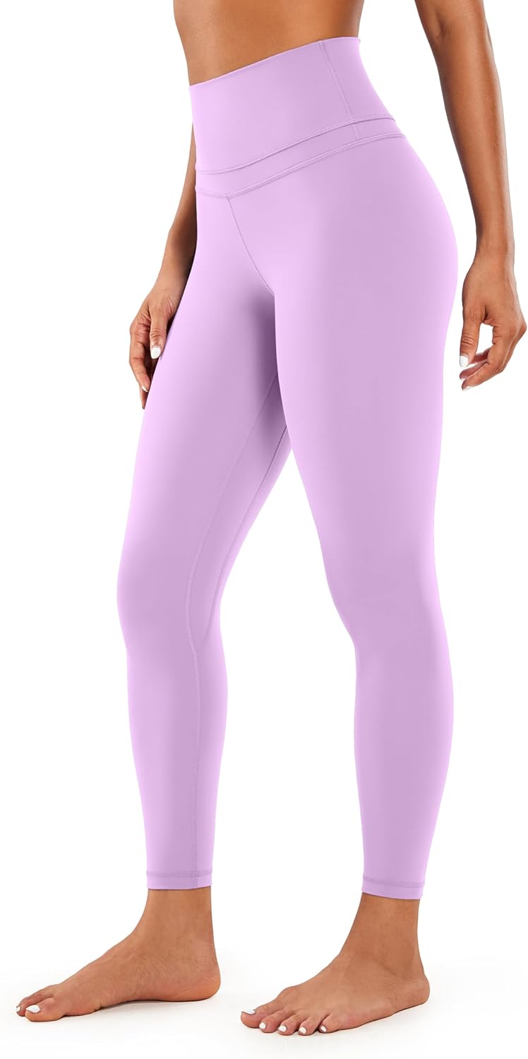Workout Leggings 25'' - High Waist Yoga Training Tight Womens Pants