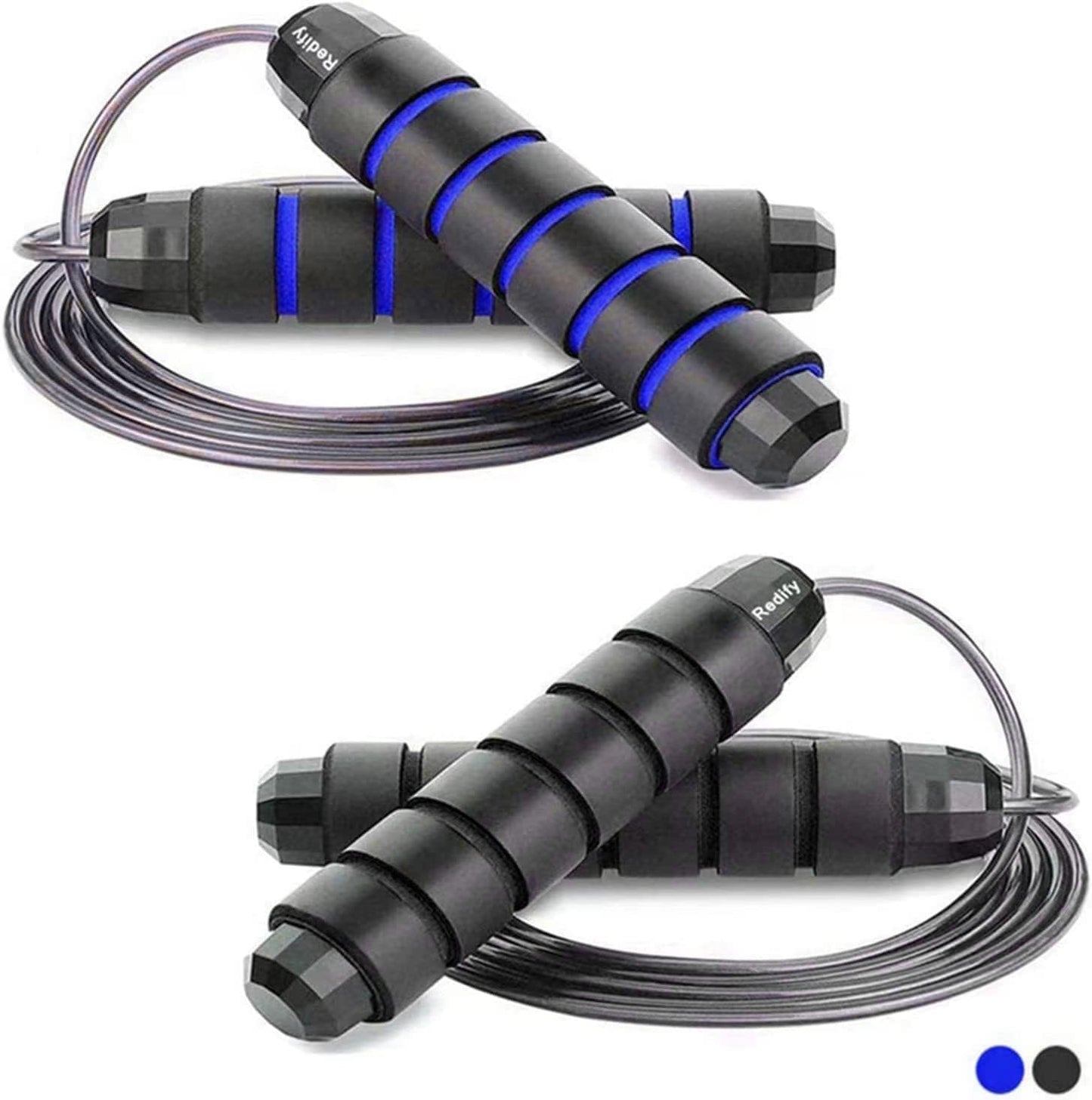 Jump Rope,Jump Ropes for Fitness for Women Men and Kids,Speed Jumping Rope for Workout with Ball Bearings,Adjustable Skipping Rope for Exercise&Slim Body at Home School Gym