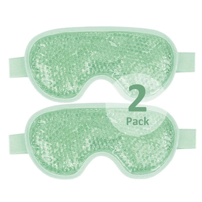 Cooling Eye Mask for Puffy Eyes, Cold Eye Mask Eye Ice Pack for After Eyes Surgery, Tension Stress Relief, Itchy Eyes, Headaches, Dark Circles - Blue