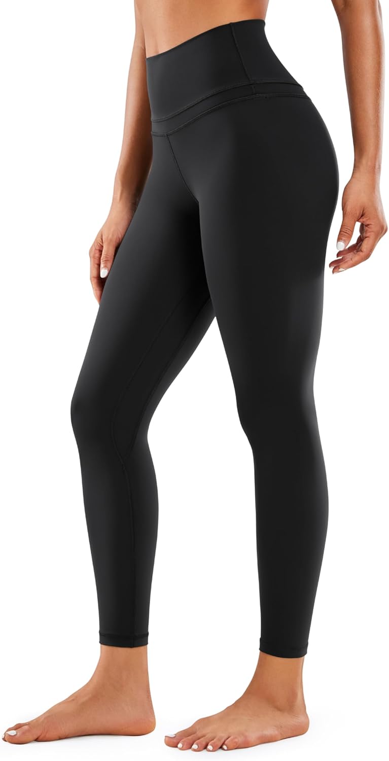 Workout Leggings 25'' - High Waist Yoga Training Tight Womens Pants