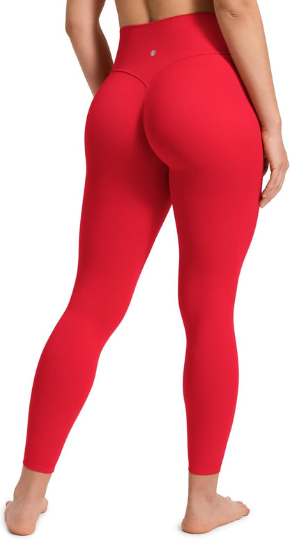 Minor No Front Seam Leggings 25" - High Waisted Womens Yoga Pants Buttery Soft Booty Lifting