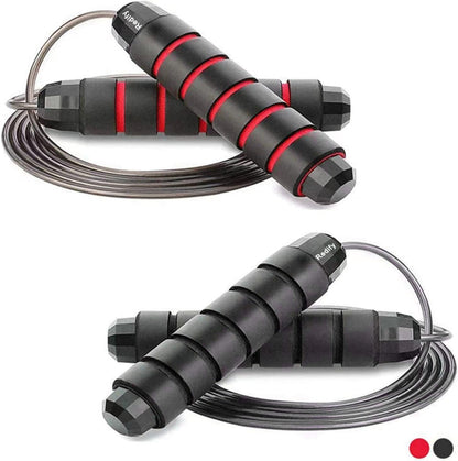 Jump Rope,Jump Ropes for Fitness for Women Men and Kids,Speed Jumping Rope for Workout with Ball Bearings,Adjustable Skipping Rope for Exercise&Slim Body at Home School Gym
