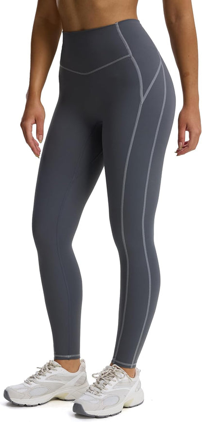 Workout Leggings for Women High Waisted Lexi Lined Exercise Athletic Gym Fitness Yoga Pants 26"