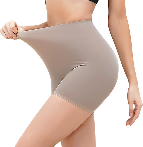 Thigh Shapewear for Women Tummy Control High Waist Seamless ShortsNude