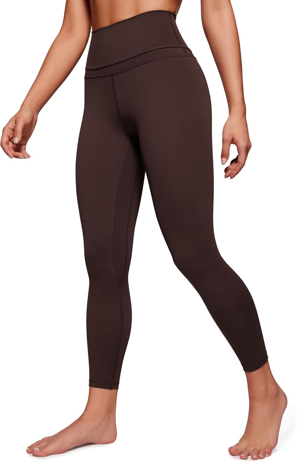Workout Leggings 25'' - High Waist Yoga Training Tight Womens Pants