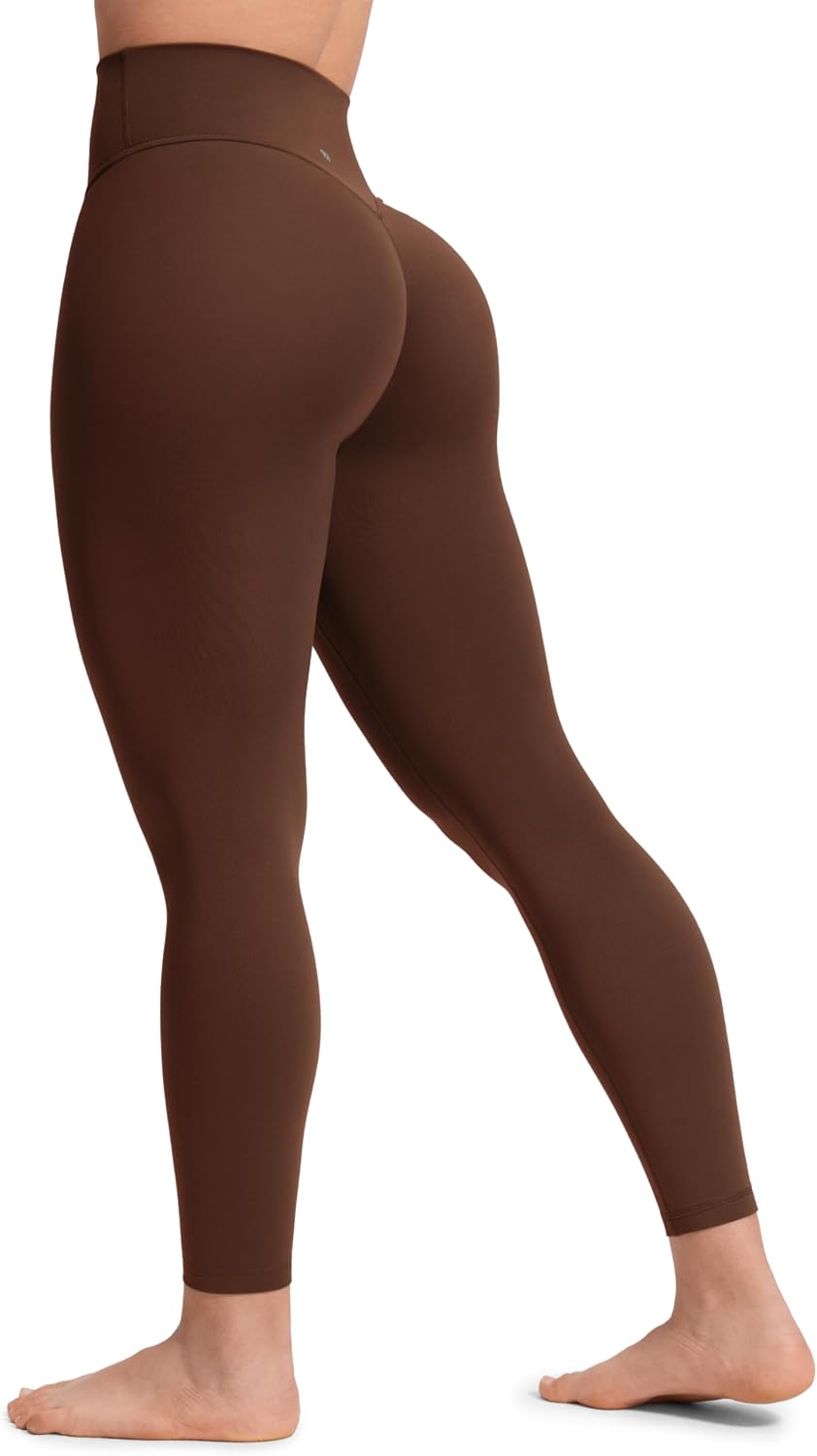 Minor No Front Seam Leggings 25" - High Waisted Womens Yoga Pants Buttery Soft Booty Lifting