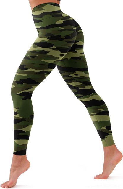 High Waisted Leggings for Women, Soft Tummy Control, Non See Through, Stretch Workout Yoga Pants for Running
