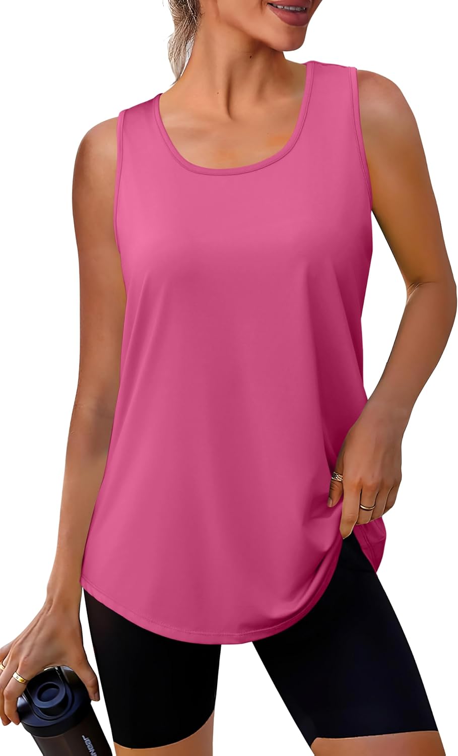 Women Summer Athletic Tank Tops Sleeveless Shirts Beach Lightweight Gym Clothes