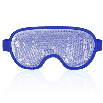 Cooling Eye Mask for Puffy Eyes, Cold Eye Mask Eye Ice Pack for After Eyes Surgery, Tension Stress Relief, Itchy Eyes, Headaches, Dark Circles - Blue