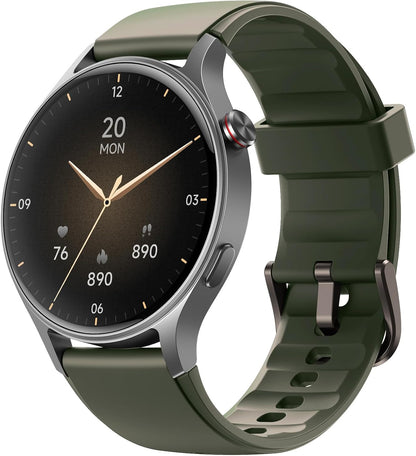 Women Smart Watch: 1.3" AMOLED CallAnswer, Heart Rate/SpO2, 3ATMWaterproof, Sleep Tracker