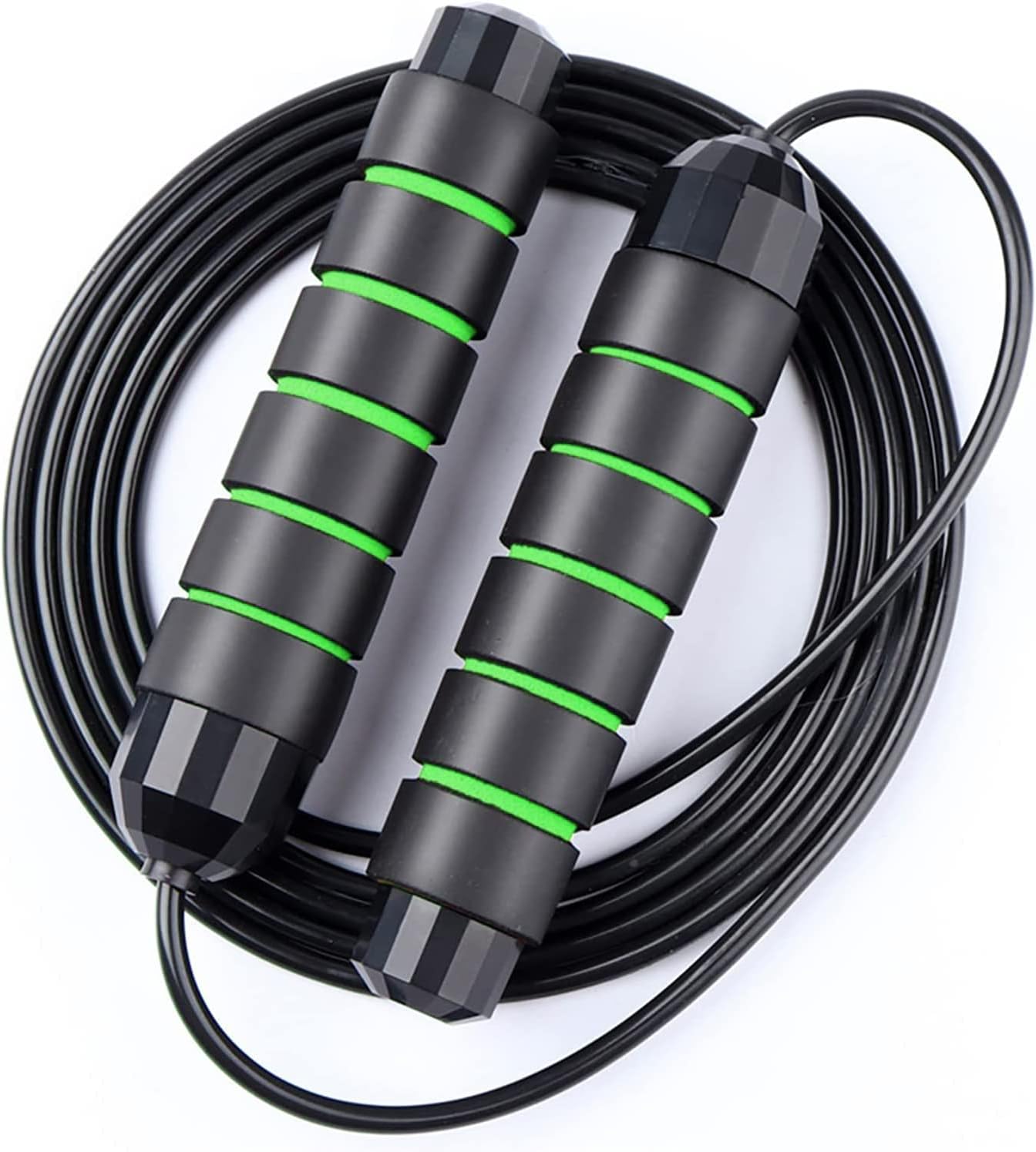 Jump Rope,Jump Ropes for Fitness for Women Men and Kids,Speed Jumping Rope for Workout with Ball Bearings,Adjustable Skipping Rope for Exercise&Slim Body at Home School Gym