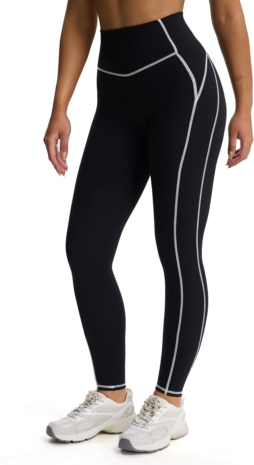 Workout Leggings for Women High Waisted Lexi Lined Exercise Athletic Gym Fitness Yoga Pants 26"