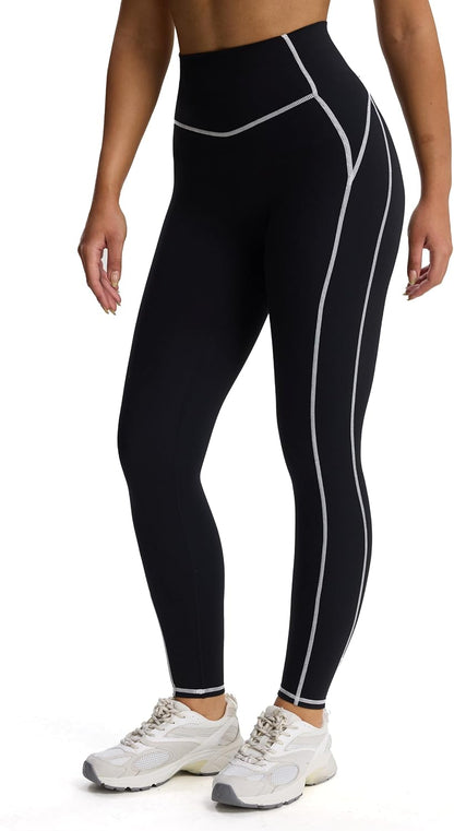 Workout Leggings for Women High Waisted Lexi Lined Exercise Athletic Gym Fitness Yoga Pants 26"