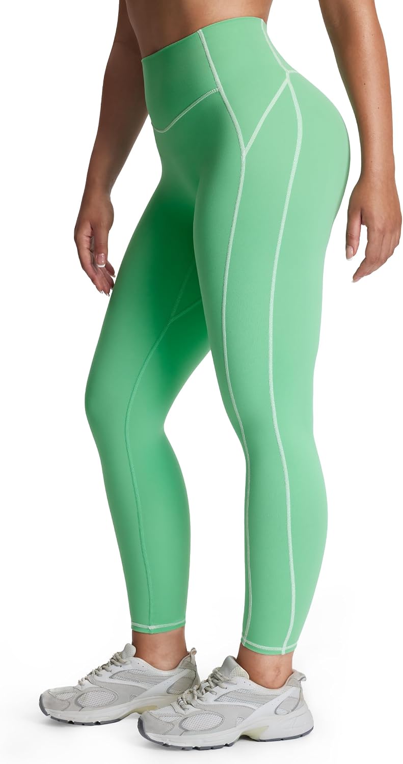 Workout Leggings for Women High Waisted Lexi Lined Exercise Athletic Gym Fitness Yoga Pants 26"