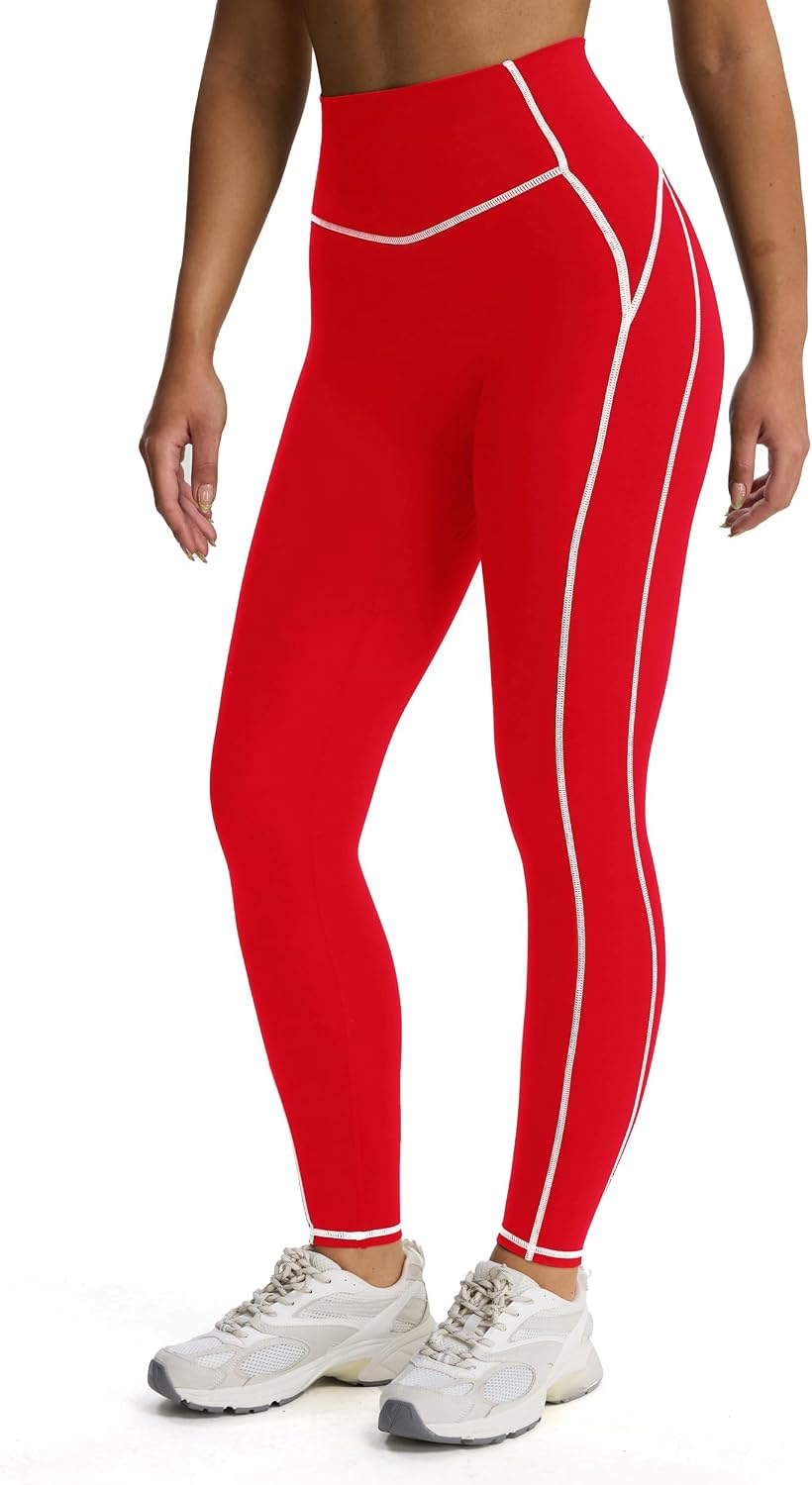 Workout Leggings for Women High Waisted Lexi Lined Exercise Athletic Gym Fitness Yoga Pants 26"