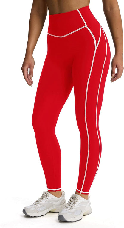 Workout Leggings for Women High Waisted Lexi Lined Exercise Athletic Gym Fitness Yoga Pants 26"