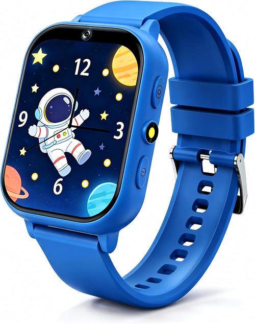 Kids Smart Watch, IP68 WaterproofSwimming Smartwatch, 1.8" FitnessActivity Tracker Watch with 100 SportsModes, Make Call/Answer, HR & SleepMonitor, Alarm for 7+ Boys Girls Teens