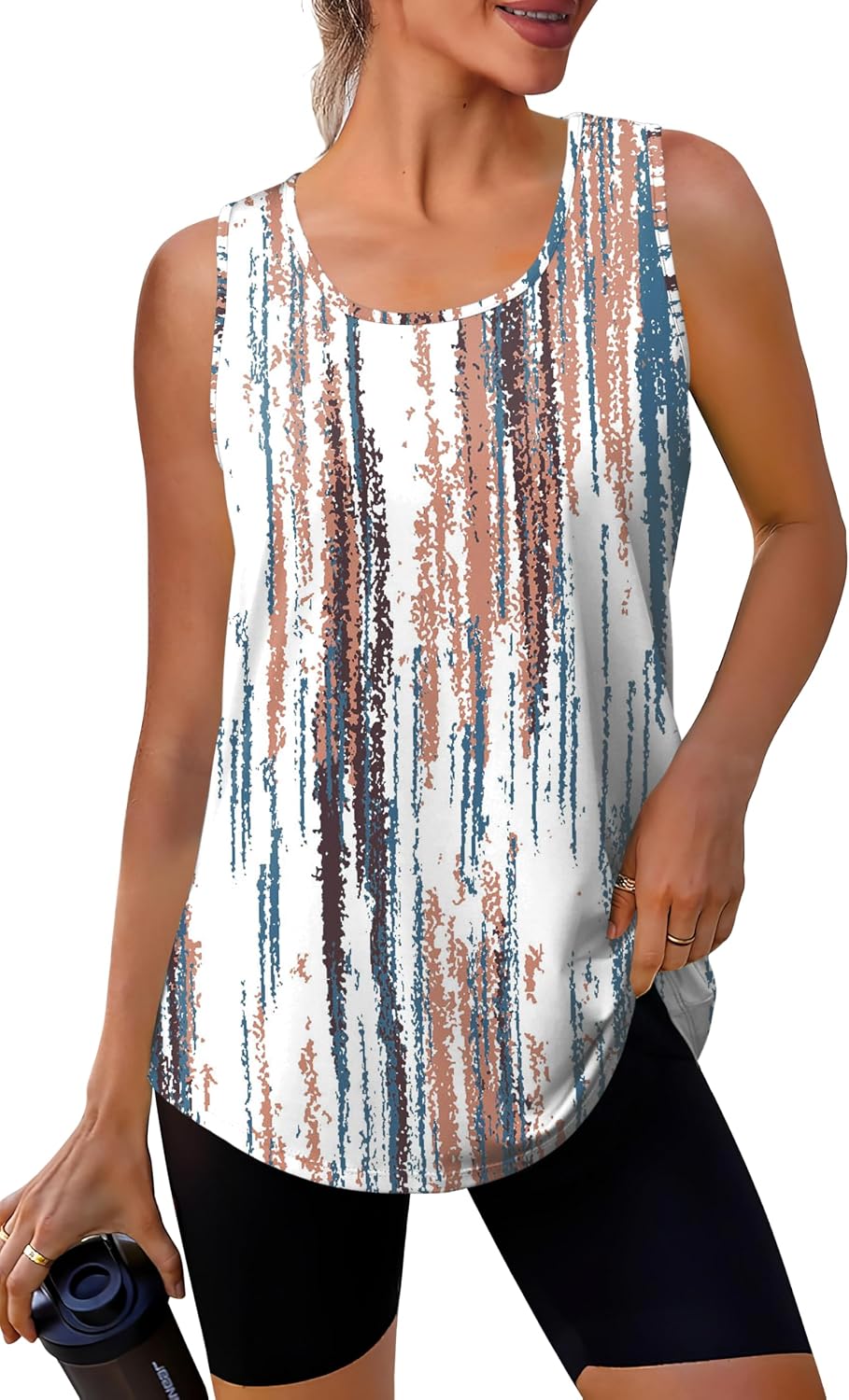 Women Summer Athletic Tank Tops Sleeveless Shirts Beach Lightweight Gym Clothes