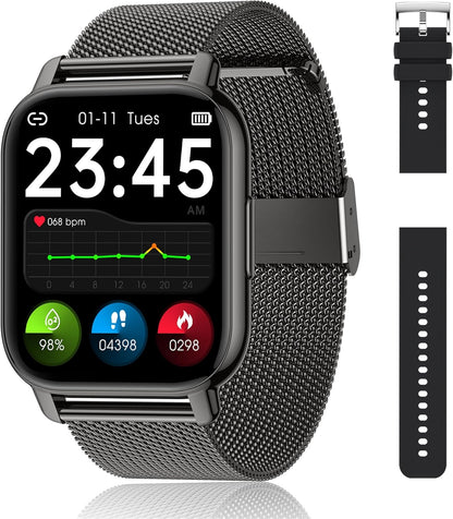 Smart Watch Women, Calls/BloodPressure/100+ Sports SmartwatchWoman, Respiratory Rate Heart RateBlood Oxygen Sleep, Watch Android iOS