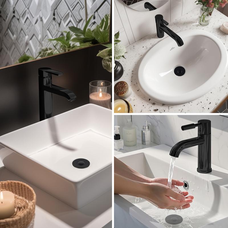 Upgraded 3 in 1 Bathroom Sink Drain Strainer
