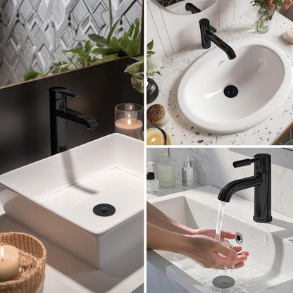 Upgraded 3 in 1 Bathroom Sink Drain Strainer
