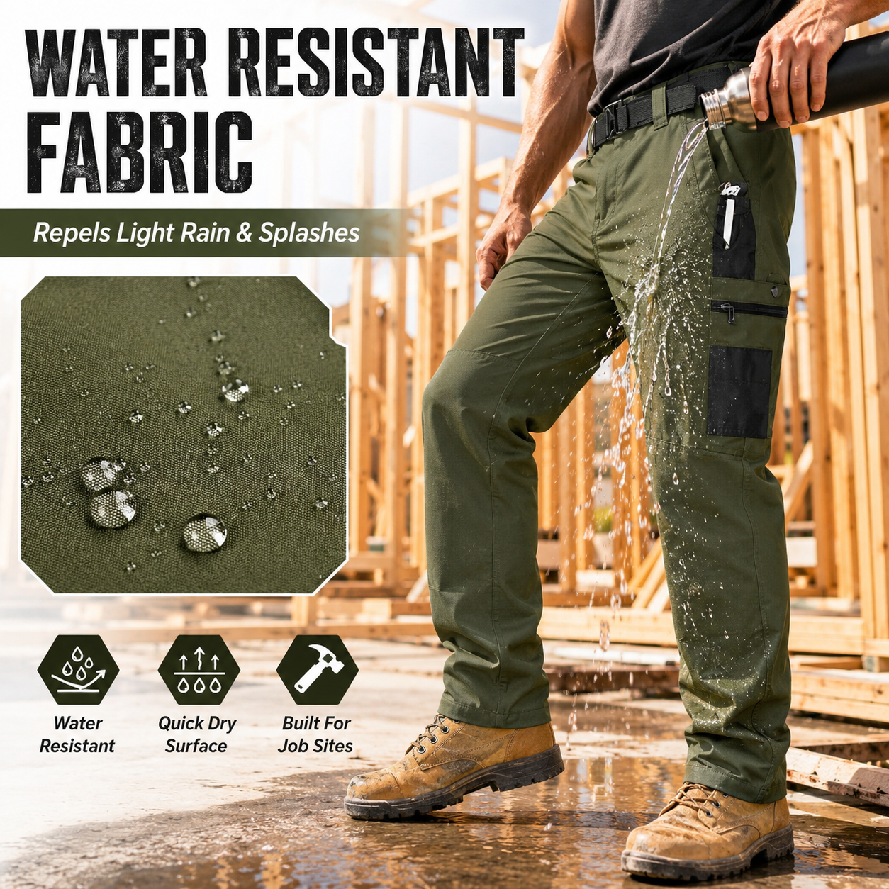 FR Tactical Work Pants – Flame-Resistant, Tougher Than Jeans