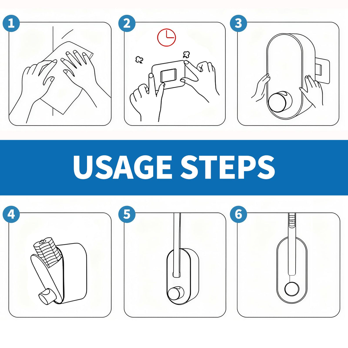 Premium Wall-Mount Toilet Cleaning Kit – Disposable & Hygienic