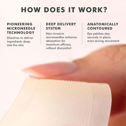 Under-Eye Micro-Needle Care Patch – Gentle Eye Area Skincare