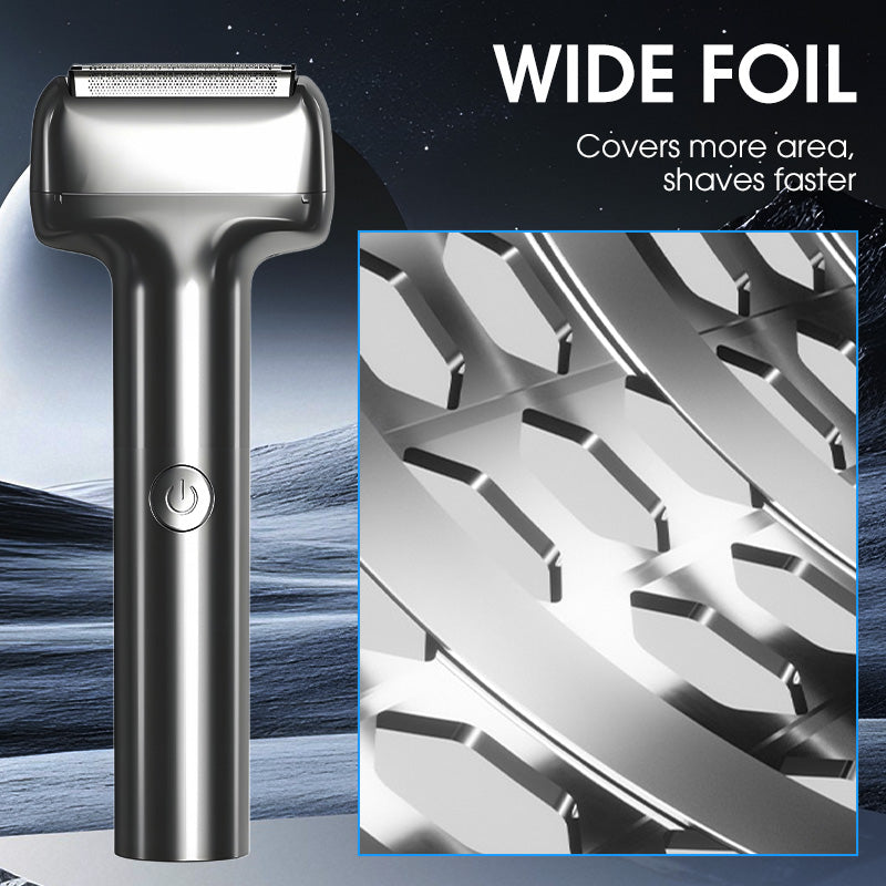 🔥 Last Day 50% OFF — Men's Rechargeable Foil Shaver | Close, Smooth Wet & Dry Shaving