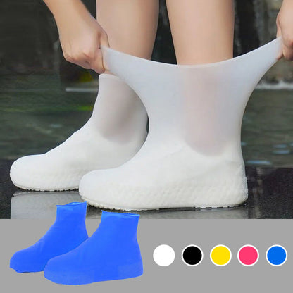 Waterproof Rain Shoe Cover – Non-slip sole & easy on/off – Reusable, perfect for wet weather or muddy walks – fits most shoes